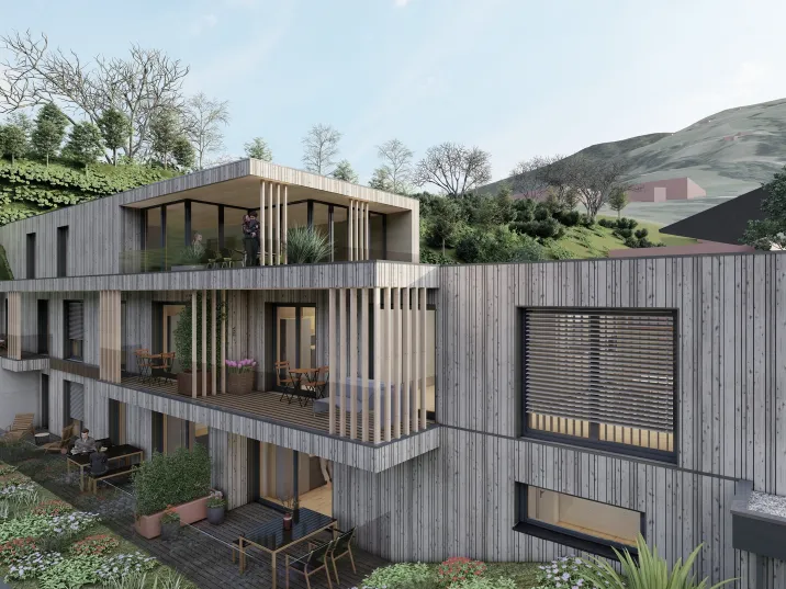 Neubau Erdgeschosswohnung in Ruhelage