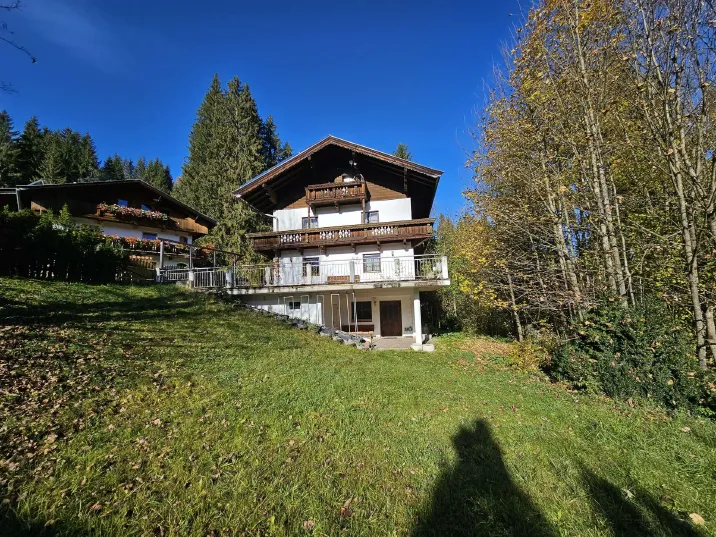 4.699m2 Grundstück mit Altbestand in Waldlichtung
