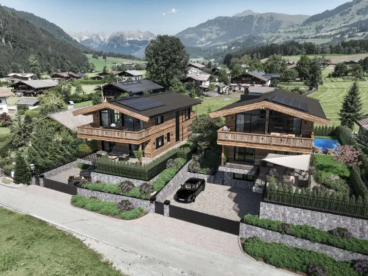 Neubau-Chalet am Fuße der Kochau