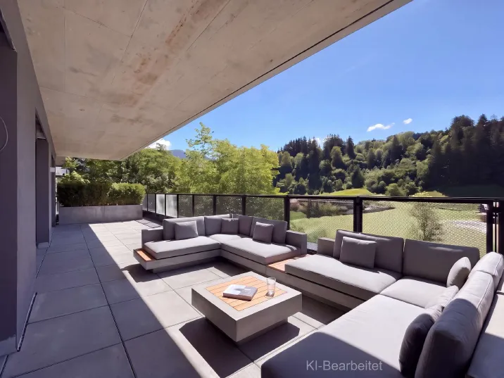 Neubau 3-Zimmer Penthousewohnung mit Westterrasse